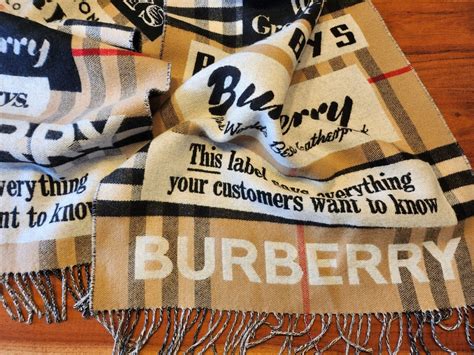 Original Burberry Schal 